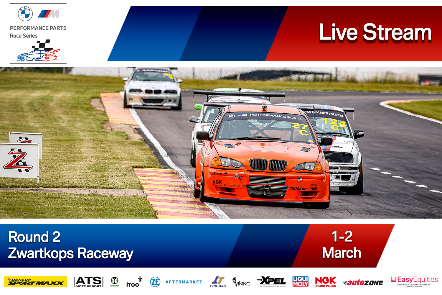 Watch Round 2 Live - BMW Race Series
